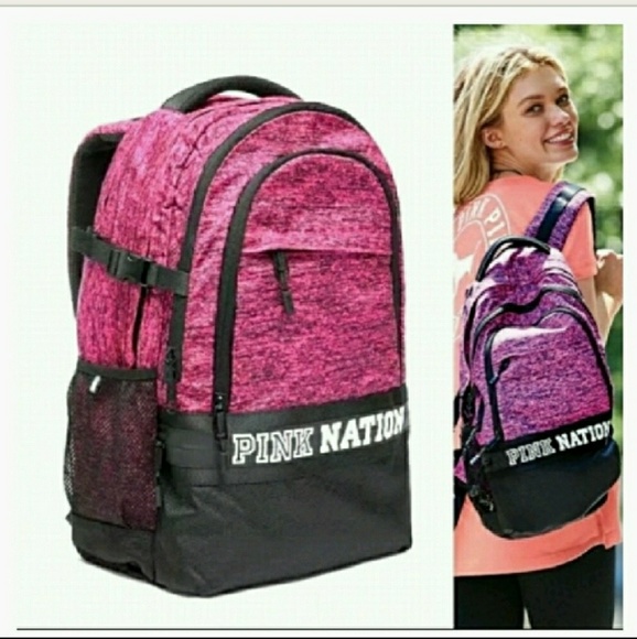 PINK Victoria's Secret Handbags - 🆕PINK VS 2017 Pink Nation Campus  Backpack